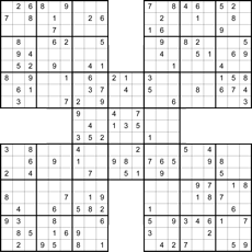 Samurai Sudoku