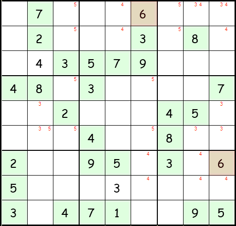 Sudoku Anleitung Schritt 11