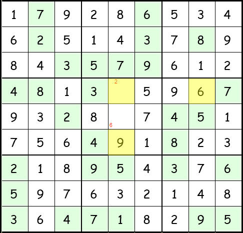 Sudoku Anleitung Schritt 48