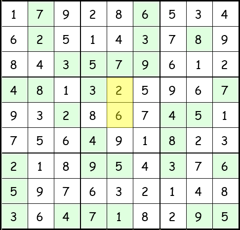 Sudoku Anleitung Schritt 49